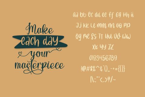 Summer Belynda - Beautiful and Romantic Font ahweproject 