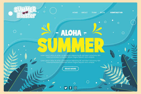 Summer Blaster Font Fachranheit Studio