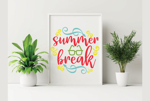 Summer Break SVG SVG Creativeart88 