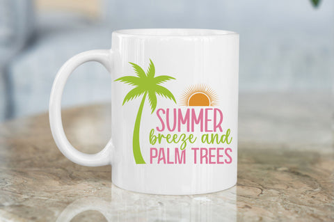 Summer breeze and palm trees SVG SVG Regulrcrative 