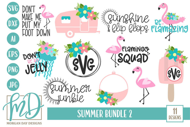 Summer Bundle 2 SVG Morgan Day Designs