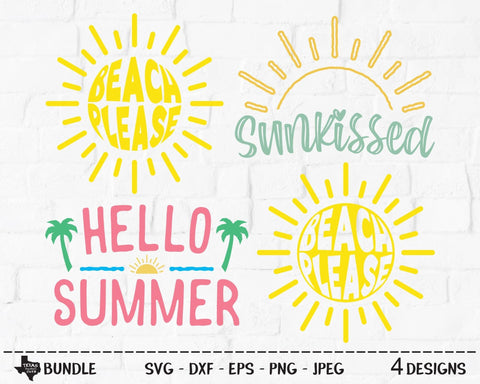 Summer Bundle | Summer SVG SVG Texas Southern Cuts 