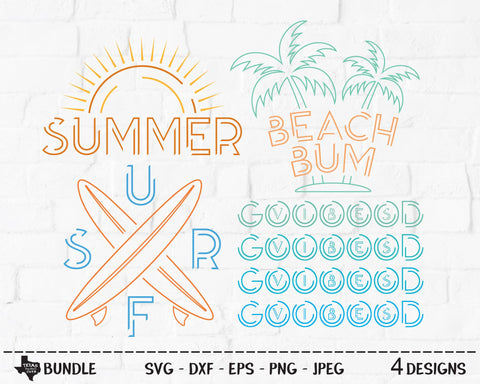 Summer Bundle | Summer SVG SVG Texas Southern Cuts 