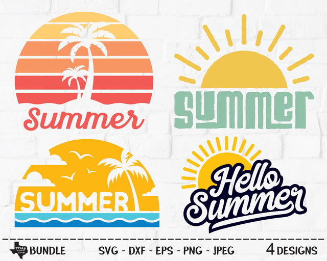 Summer Bundle | Summer SVG SVG Texas Southern Cuts 