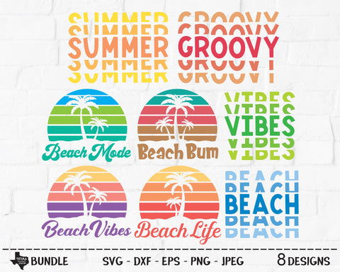 Summer Bundle | Summer SVG SVG Texas Southern Cuts 