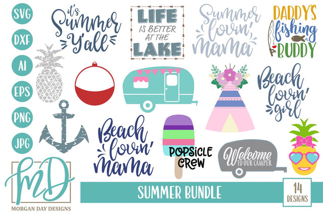 Summer Bundle SVG Morgan Day Designs
