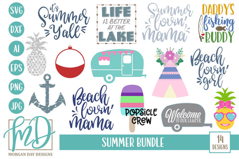 Summer Bundle SVG Morgan Day Designs 
