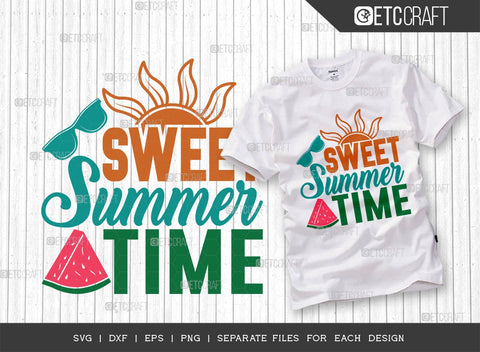 Summer Bundle Vol-02 SVG Cut File | Beach Life Svg | Good Vibes Only Svg | Sweet Summertime Svg | Aloha Vibes Only Svg | Vacay Mode Svg | Aloha Summer Svg | Summer Lovin Svg | Quote Design SVG ETC Craft 