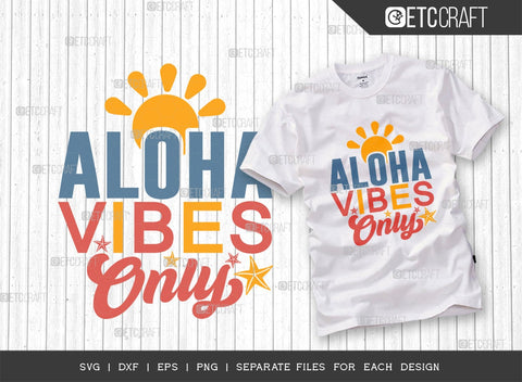 Summer Bundle Vol-02 SVG Cut File | Beach Life Svg | Good Vibes Only Svg | Sweet Summertime Svg | Aloha Vibes Only Svg | Vacay Mode Svg | Aloha Summer Svg | Summer Lovin Svg | Quote Design SVG ETC Craft 
