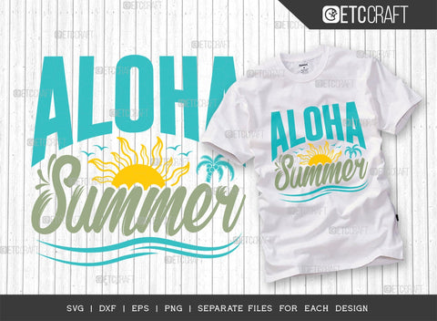 Summer Bundle Vol-02 SVG Cut File | Beach Life Svg | Good Vibes Only Svg | Sweet Summertime Svg | Aloha Vibes Only Svg | Vacay Mode Svg | Aloha Summer Svg | Summer Lovin Svg | Quote Design SVG ETC Craft 