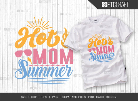 Summer Bundle Vol-03 SVG Cut File | Beach Life Svg | Hello Summer Svg | Summer Vibes Svg | Less Mondays More Summer Svg | Hot Mom Summer Svg | Aloha Summer Svg | Summer Lovin Svg | Quote Design SVG ETC Craft 