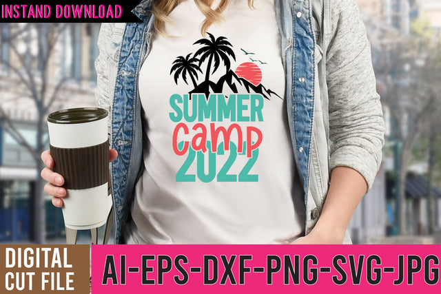 Summer Camp 2022 SVG Cut FIle SVG BlackCatsMedia 