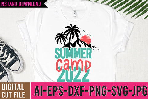Summer Camp 2022 SVG Cut FIle SVG BlackCatsMedia 