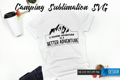 Summer Camp. Camping Memories. Travel Svg. Adventure Svg. SVG Fly Design 