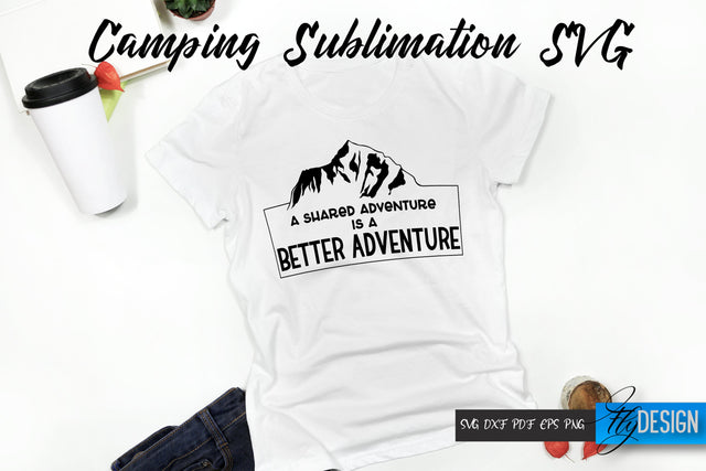 Summer Camp. Camping Memories. Travel Svg. Adventure Svg. SVG Fly Design 