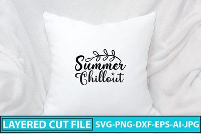 Summer Chillout SVG Cut File SVG Syaman 