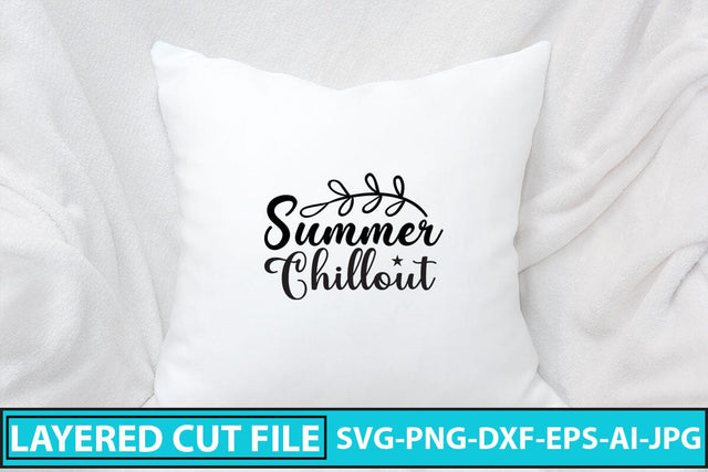 Summer Chillout SVG Cut File SVG Syaman 