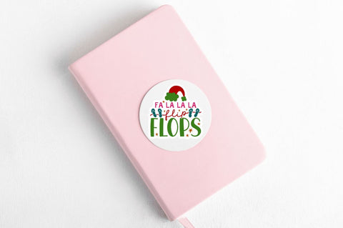 Summer Christmas Stickers Bundle Sublimation Regulrcrative 