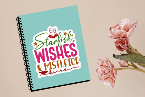 Summer Christmas Stickers Bundle Sublimation Regulrcrative 