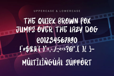 Summer Cinema Font Dumadistyle 
