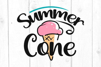 Summer Cone Svg SVG cricutfilesmg 