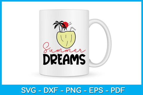 Summer Dreams PNG Sublimation Printable File Sublimation Creativedesigntee 