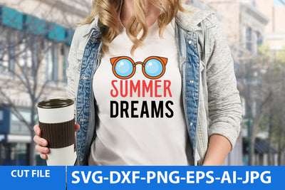 Summer Dreams SVG Design SVG BlackCatsMedia 