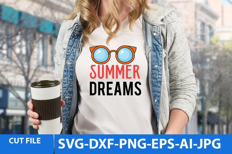 Summer Dreams SVG Design SVG BlackCatsMedia 