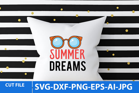 Summer Dreams SVG Design SVG BlackCatsMedia 