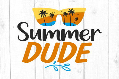 Summer Dude Svg SVG cricutfilesmg 