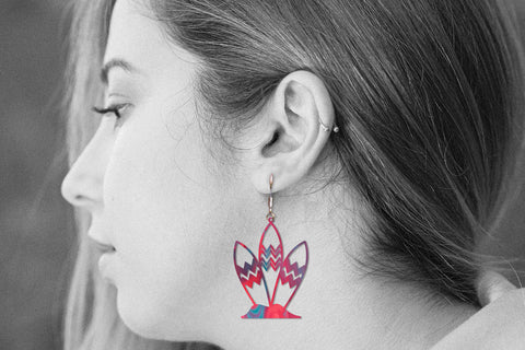 Summer Earrings Bundle - svg eps ai png pdf SVG zafrans studio 