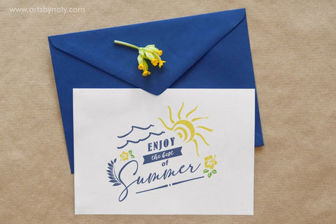 Summer emblems and quotes for printing and sublimation. SVG Arts By Naty 