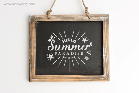 Summer emblems and quotes for printing and sublimation. SVG Arts By Naty 