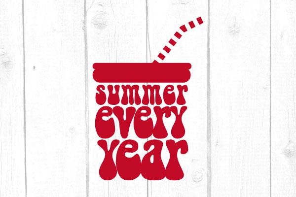 Summer Every Year Svg SVG cricutfilesmg 