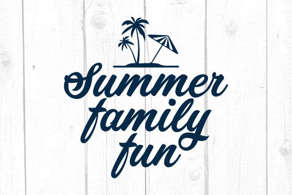 Summer Family Fun Svg SVG cricutfilesmg 