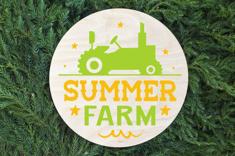 Summer farm SVG Design SVG Regulrcrative 