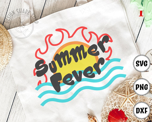 Summer Fever SVG Design Shark 