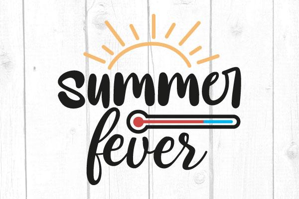 Summer Fever Svg SVG cricutfilesmg 