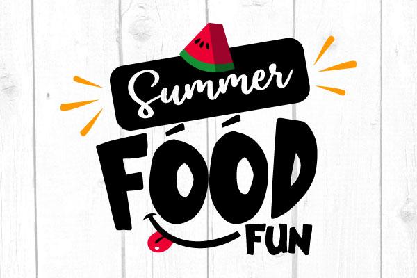 Summer Food Fun Svg SVG cricutfilesmg 