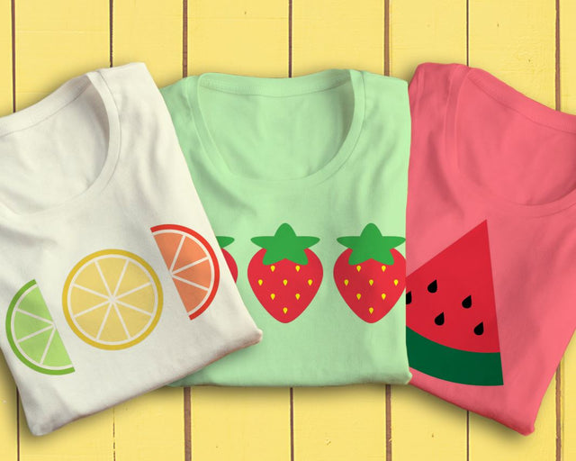 Summer Fruits SVG Designed by Geeks 