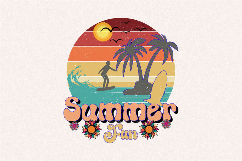 Summer Fun Sublimation SVGArt 