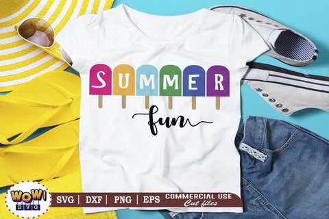 Summer fun svg, Summer svg, Beach svg, Png, Dxf SVG Wowsvgstudio 
