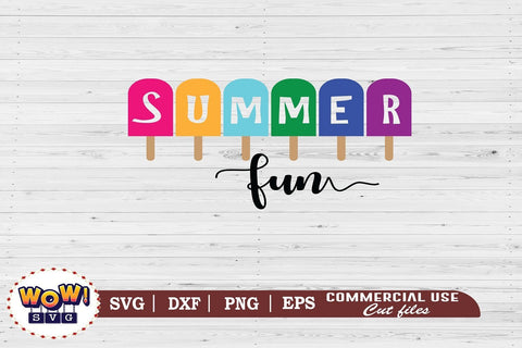 Summer fun svg, Summer svg, Beach svg, Png, Dxf SVG Wowsvgstudio 