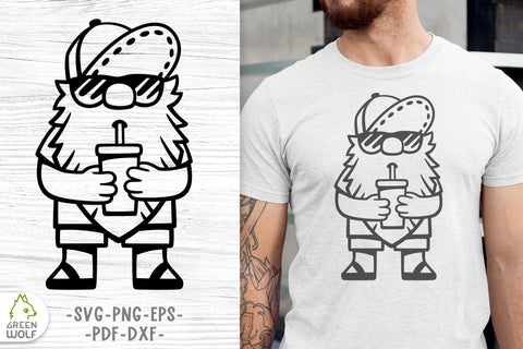 Summer gnomes clipart Summer gnome svg bundle Beach gnomes svg Beach svg files for cricut SVG GreenWolf 