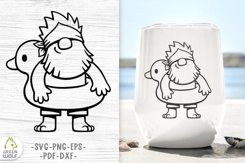 Summer gnomes clipart Summer gnome svg bundle Beach gnomes svg Beach svg files for cricut SVG GreenWolf 