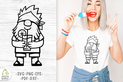 Summer gnomes clipart Summer gnome svg bundle Beach gnomes svg Beach svg files for cricut SVG GreenWolf 