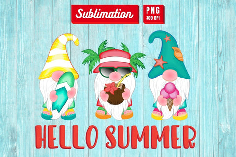 Summer Gnomes Sublimation Bundle SVG SvgOcean 