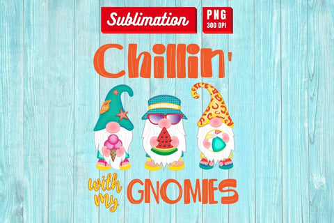 Summer Gnomes Sublimation Bundle SVG SvgOcean 