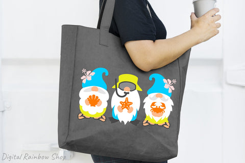 Summer gnomes svg bundle, beach gnomes, bee gnomes, gnomes SVG Digital Rainbow Shop 