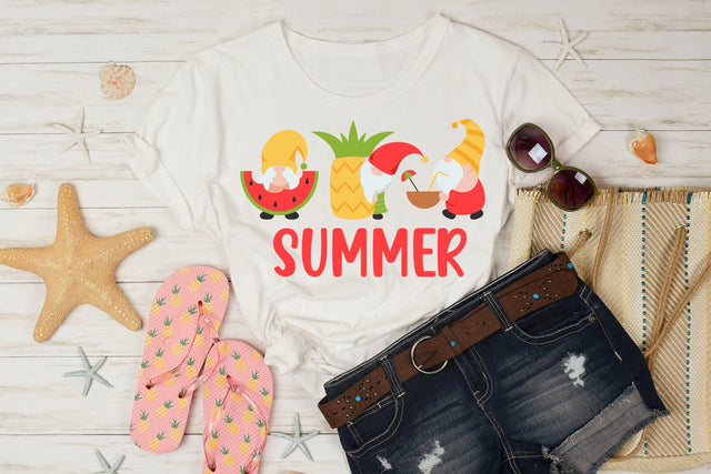Summer Gnomes SVG Cut File SVG dapiyupi store 